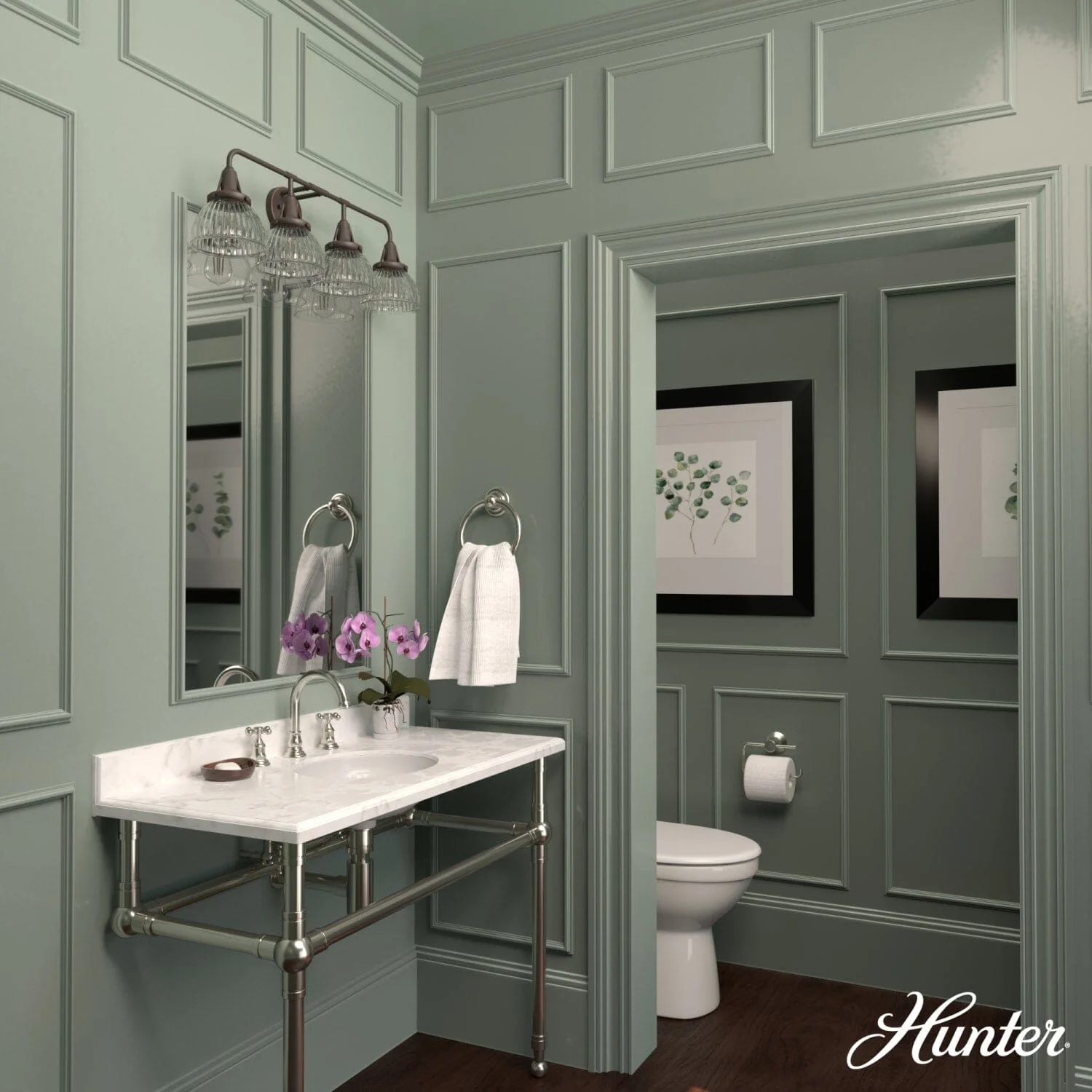 Cypress Grove 4 Light Vanity 4 Cypress Grove 4 Light Vanity