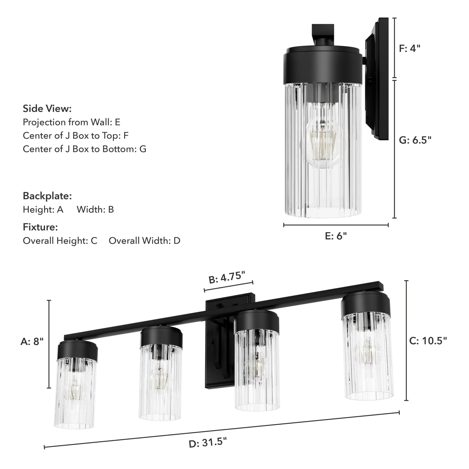Gatz 4 Light Vanity 8 Gatz 4 Light Vanity