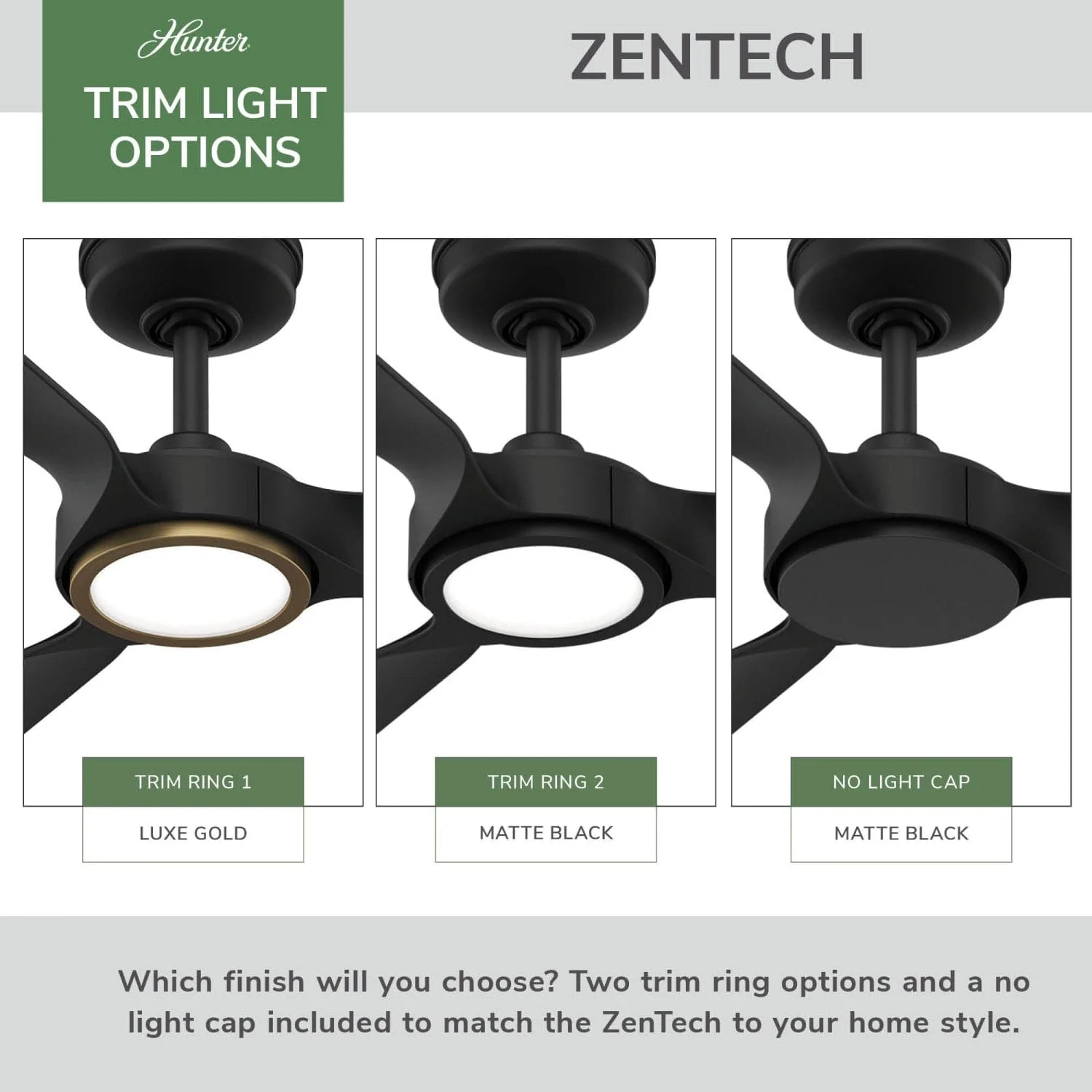 ZenTech 3 Blade Indoor/Outdoor Smart Fan 44in 46 ZenTech 3 Blade Indoor/Outdoor Smart Fan 44in