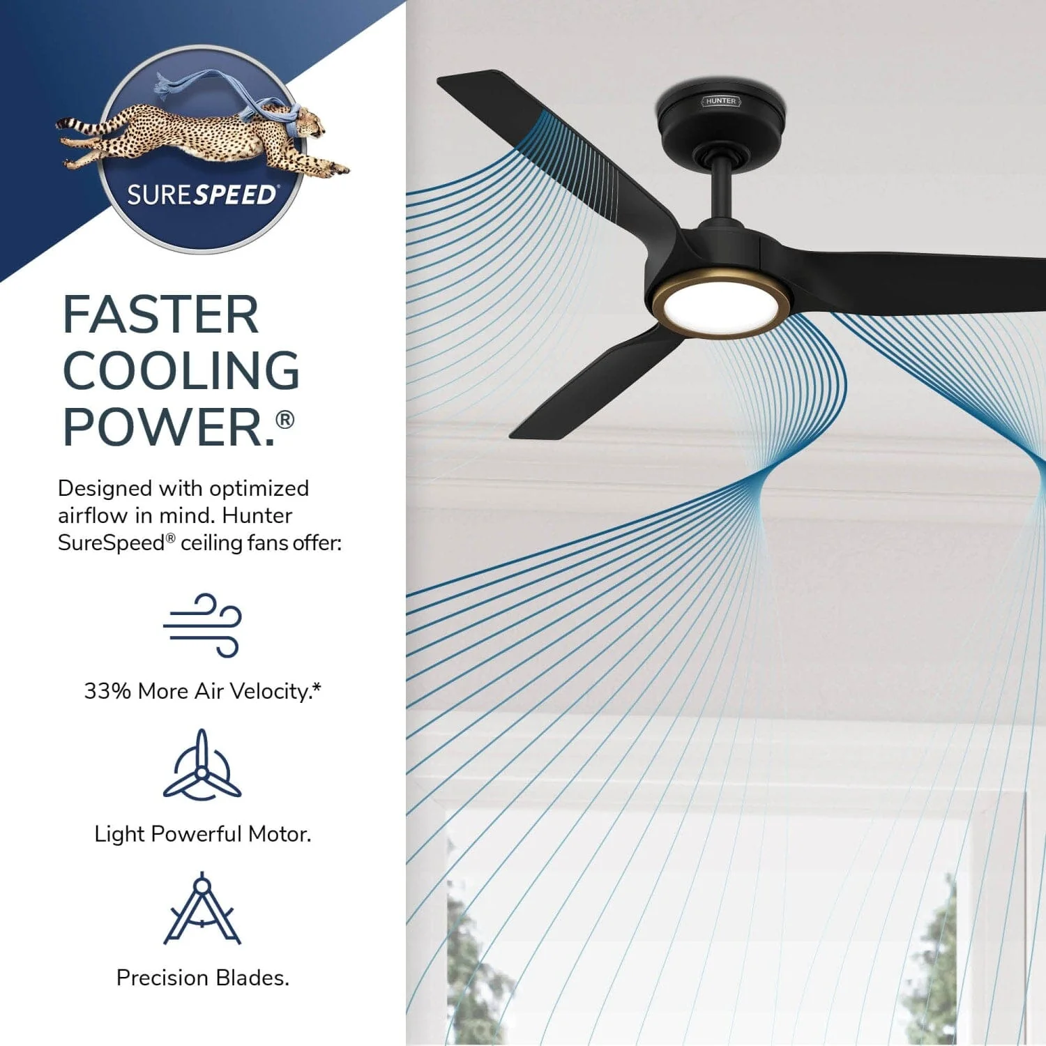 ZenTech 3 Blade Indoor/Outdoor Smart Fan 44in 48 ZenTech 3 Blade Indoor/Outdoor Smart Fan 44in