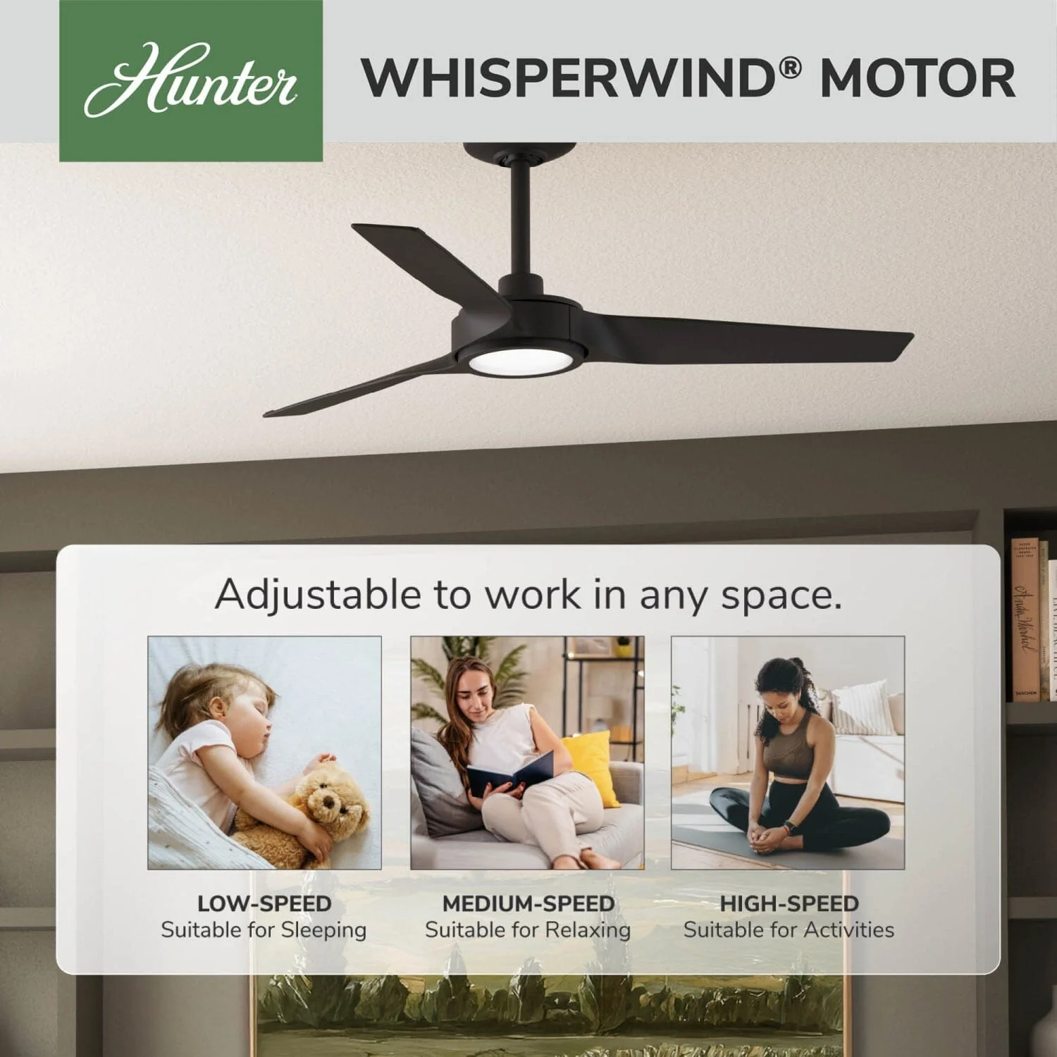 ZenTech 3 Blade Indoor/Outdoor Smart Fan 44in 50 ZenTech 3 Blade Indoor/Outdoor Smart Fan 44in