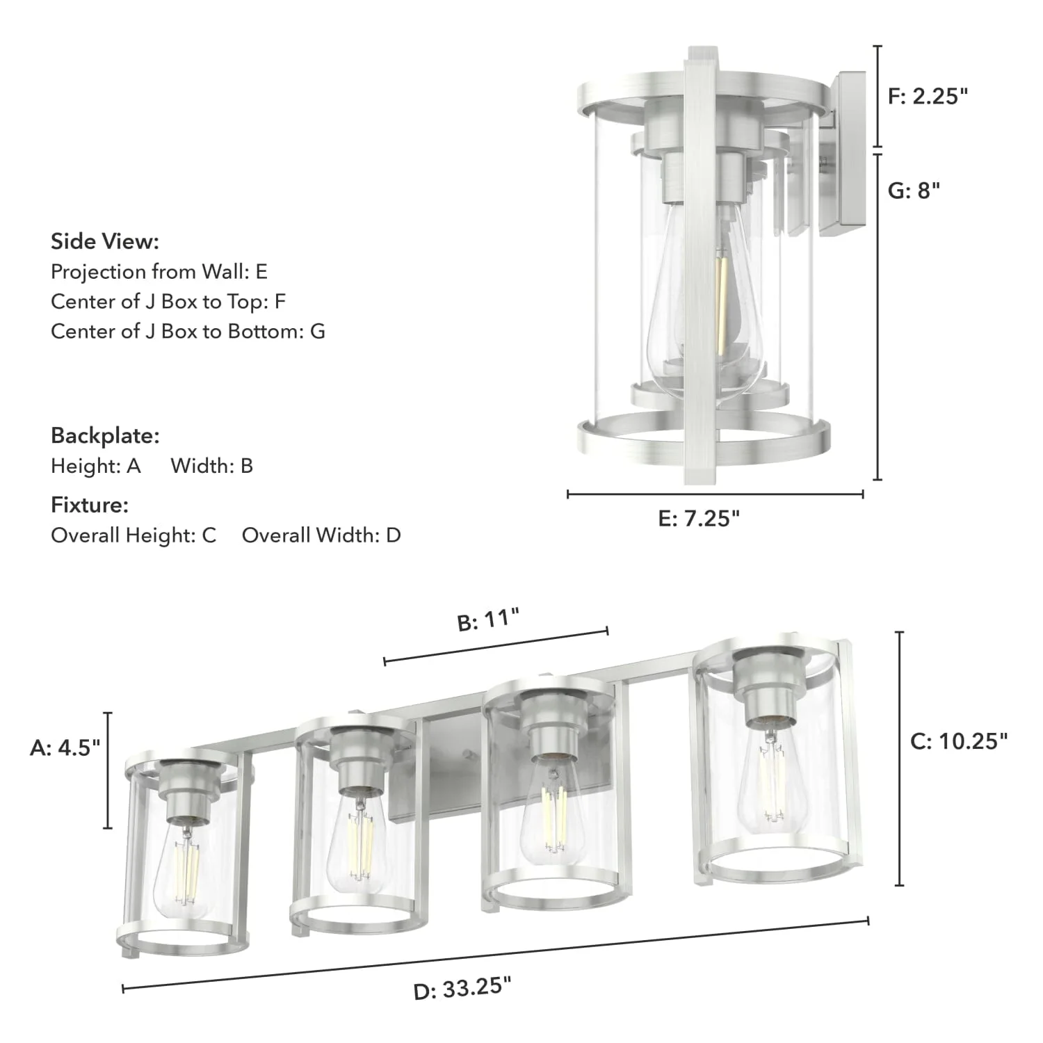 Astwood 4 Light Vanity 10 Astwood 4 Light Vanity