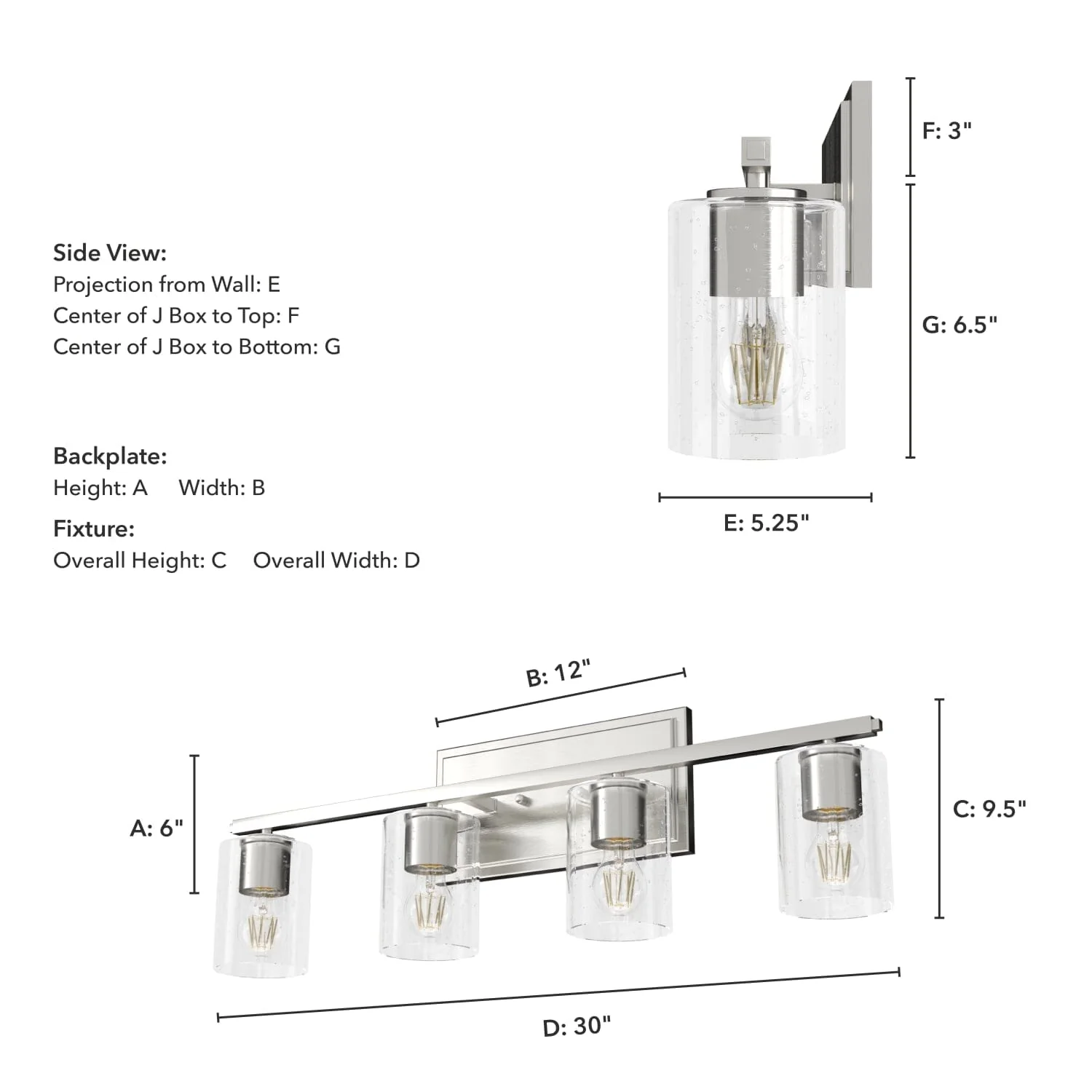 Kerrison 4 Light Vanity 8 Kerrison 4 Light Vanity