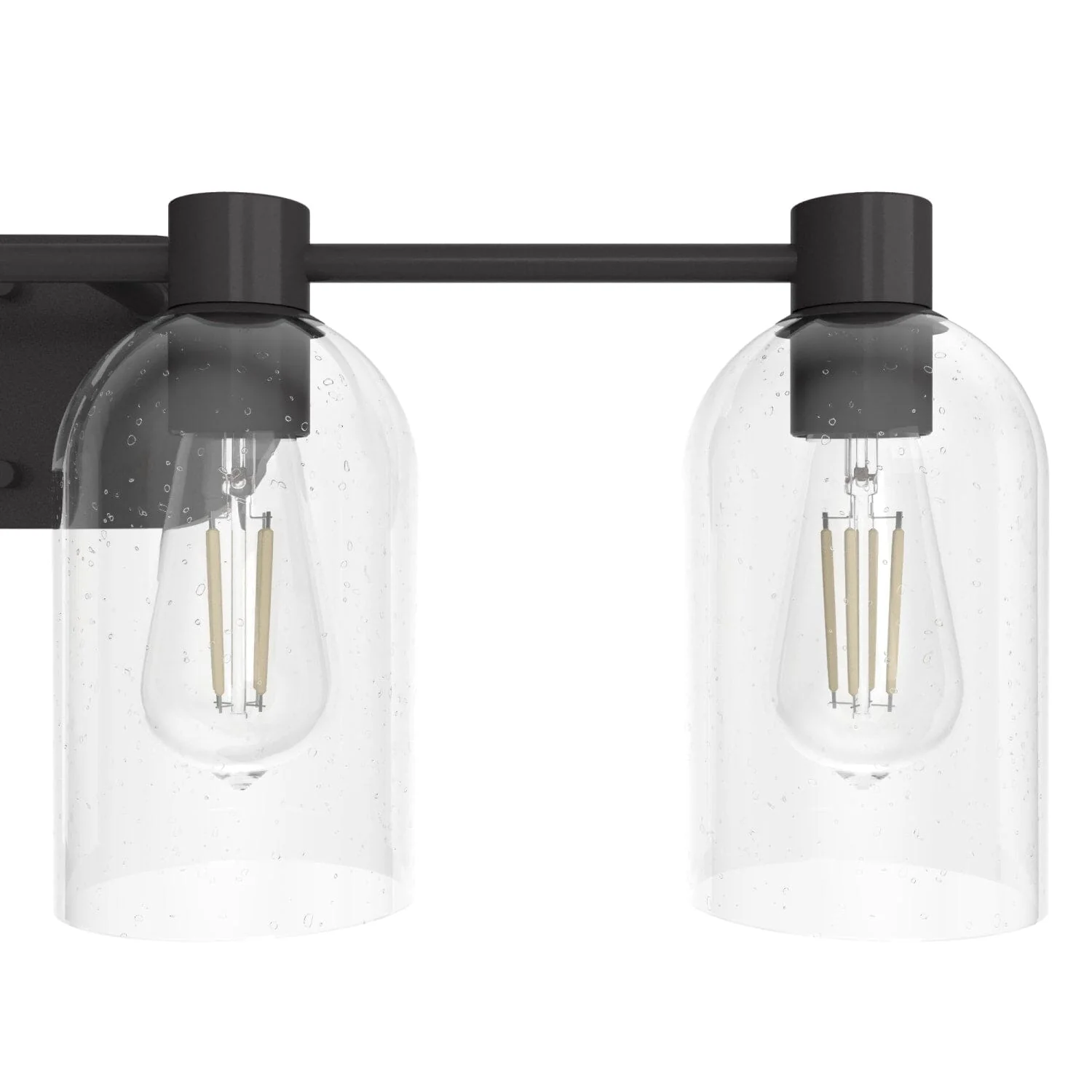 Lochemeade Clear Seeded Glass 4 Light Vanity 16 Lochemeade Clear Seeded Glass 4 Light Vanity