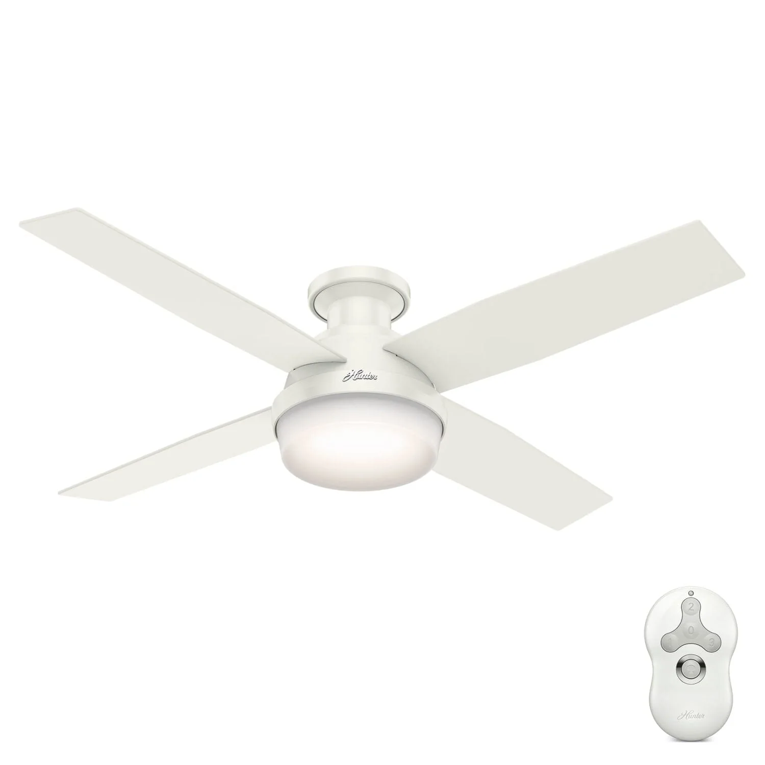 Dempsey Low Profile with Light 52 inch 3 Dempsey Low Profile with Light 52 inch