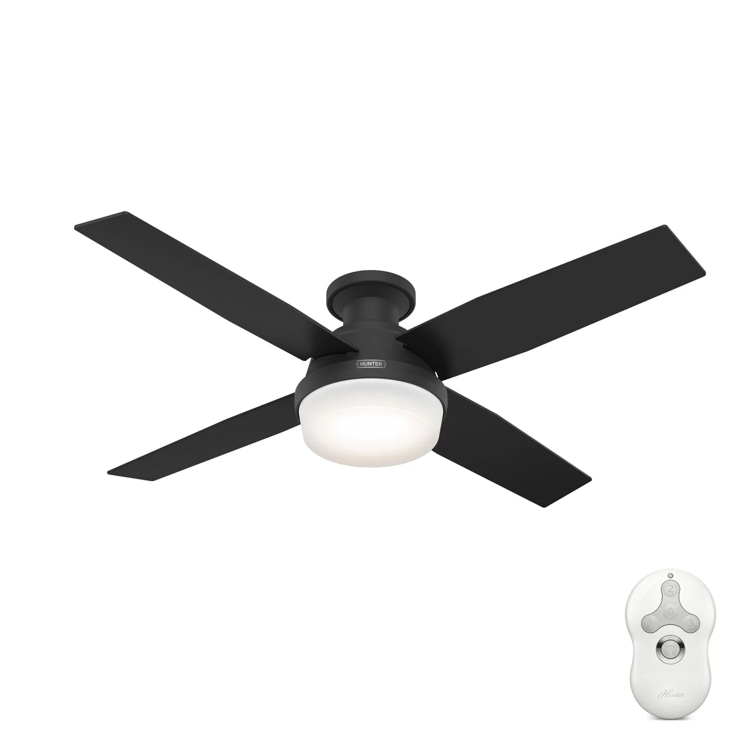 Dempsey Low Profile with Light 52 inch 6 Dempsey Low Profile with Light 52 inch