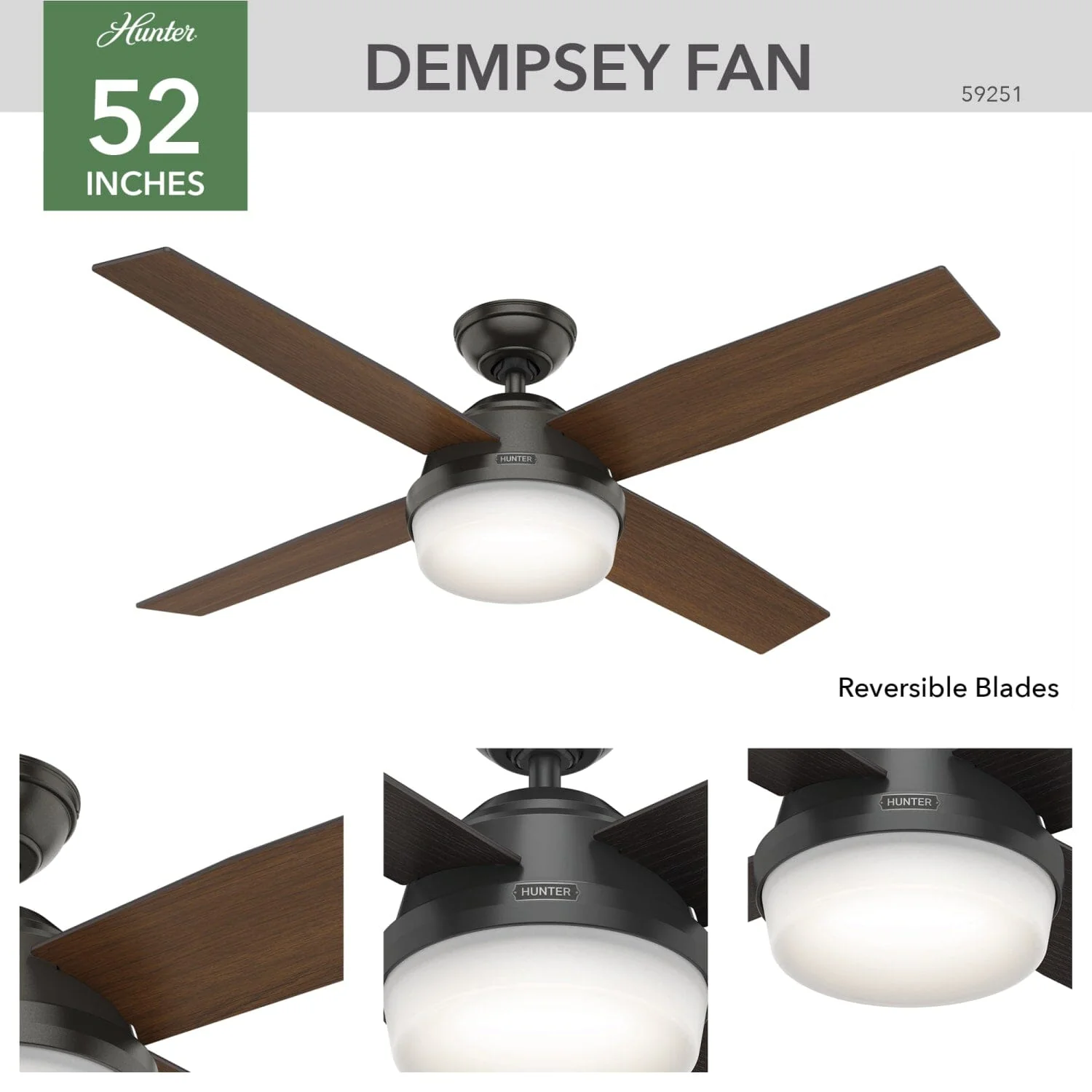 Dempsey Outdoor with Light 52 inch 8 Dempsey Outdoor with Light 52 inch
