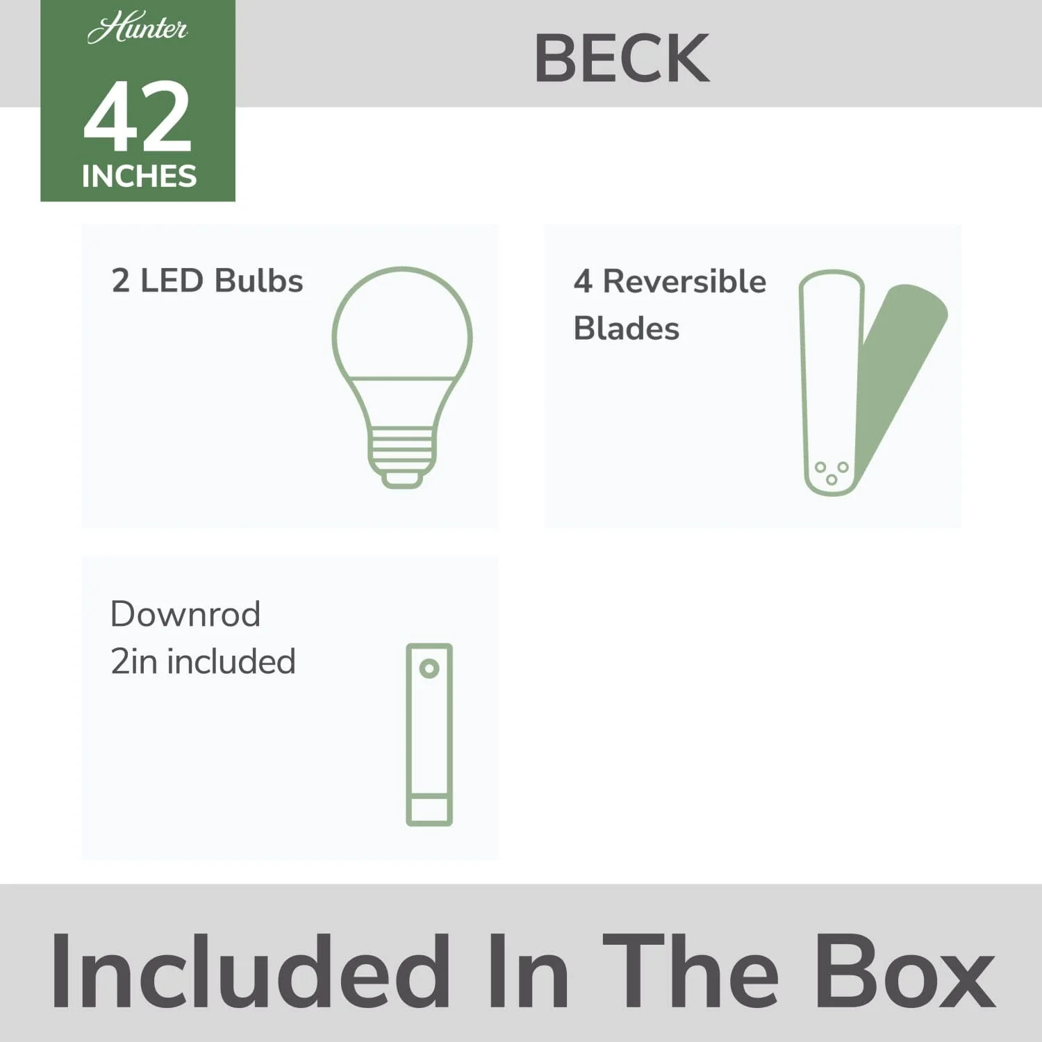 Beck with LED Light 42 inch 18 Beck with LED Light 42 inch