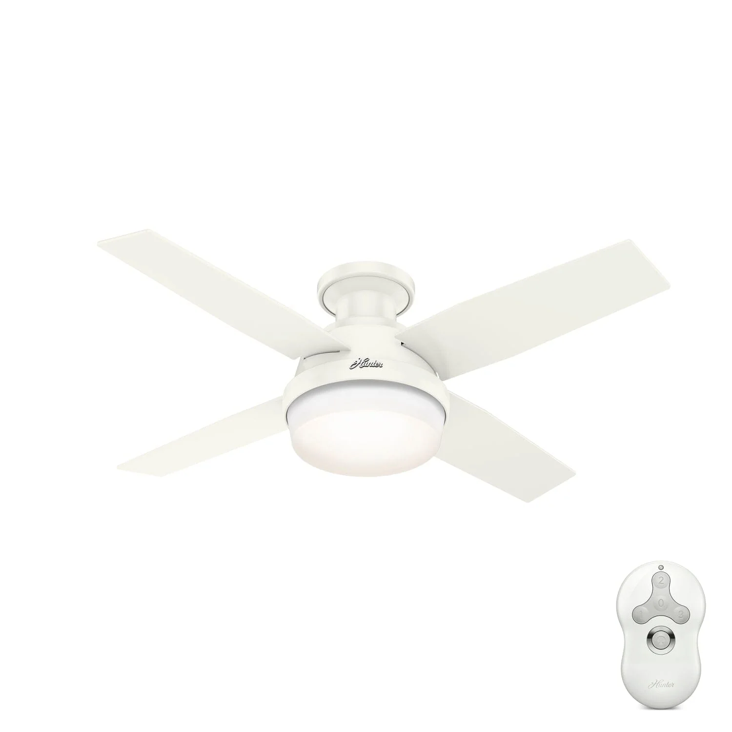 Dempsey Low Profile Outdoor with LED Light 44 inch