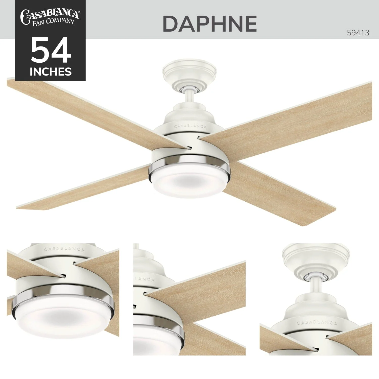 Daphne with LED Light 54 inch 2 Daphne with LED Light 54 inch