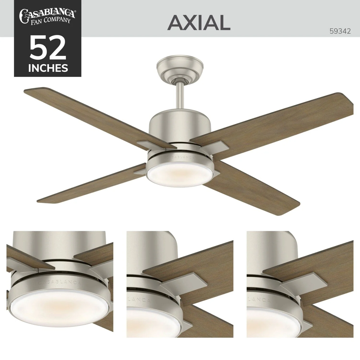 Axial with LED Light 52 inch 2 Axial with LED Light 52 inch