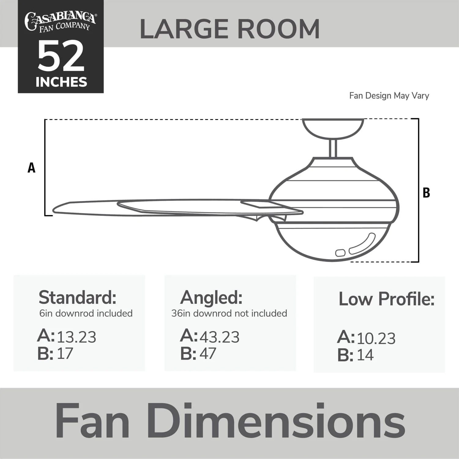 Axial with LED Light 52 inch 7 Axial with LED Light 52 inch