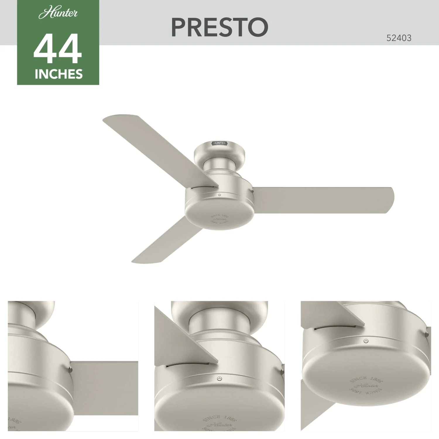 Presto Low Profile 44 inch 6 Presto Low Profile 44 inch