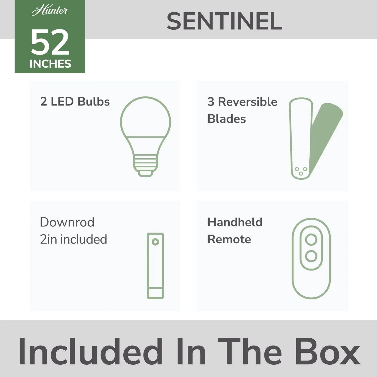Sentinel with LED Light 52 inch 28 Sentinel with LED Light 52 inch