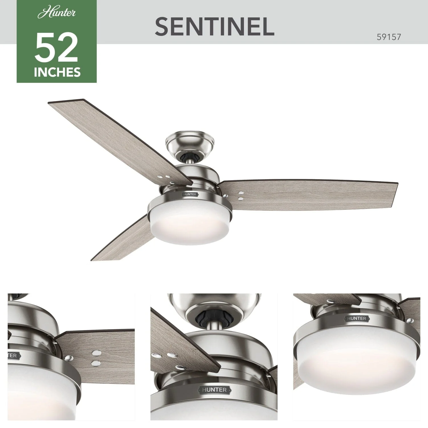 Sentinel with LED Light 52 inch 7 Sentinel with LED Light 52 inch