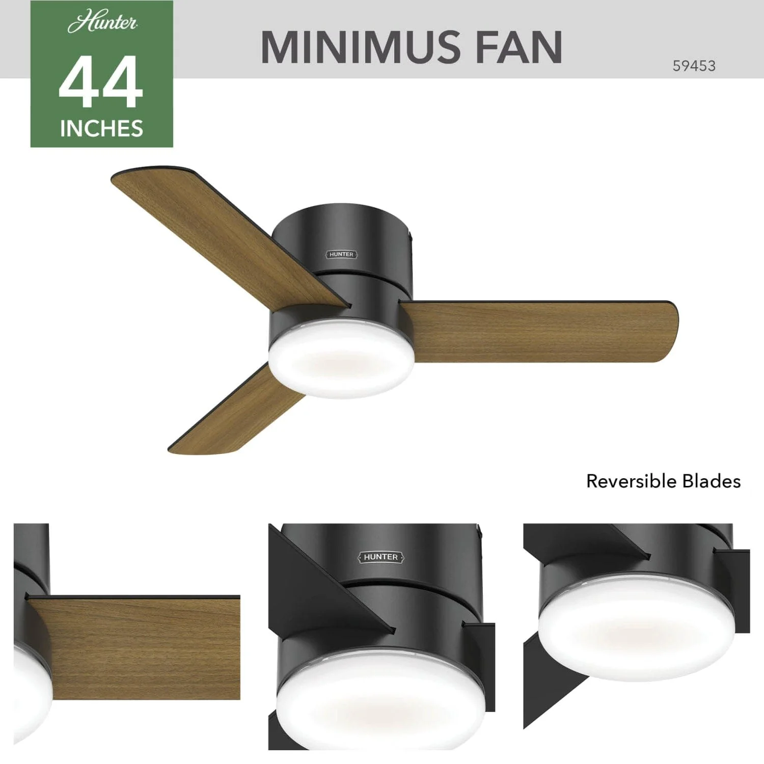 Minimus Low Profile with LED Light 44 Inch 4 Minimus Low Profile with LED Light 44 Inch