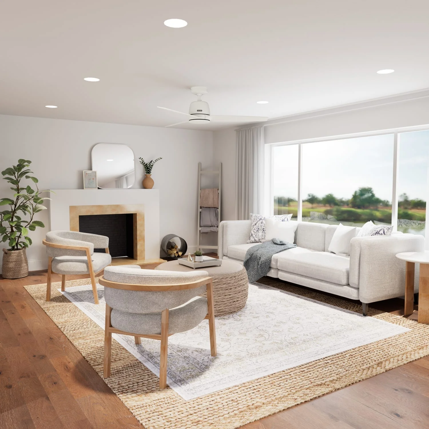 Malden Jasmine Roth Indoor 52 inch with Remote 13 Malden Jasmine Roth Indoor 52 inch with Remote