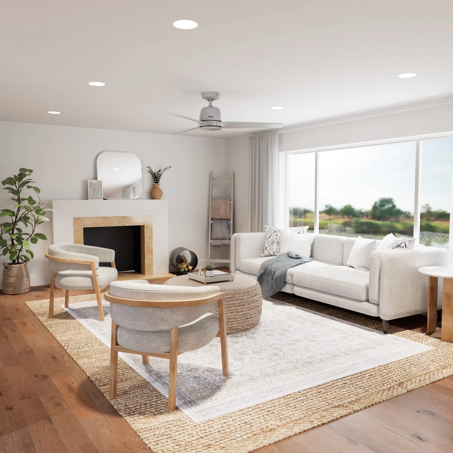 Malden Jasmine Roth Indoor 52 inch with Remote 14 Malden Jasmine Roth Indoor 52 inch with Remote