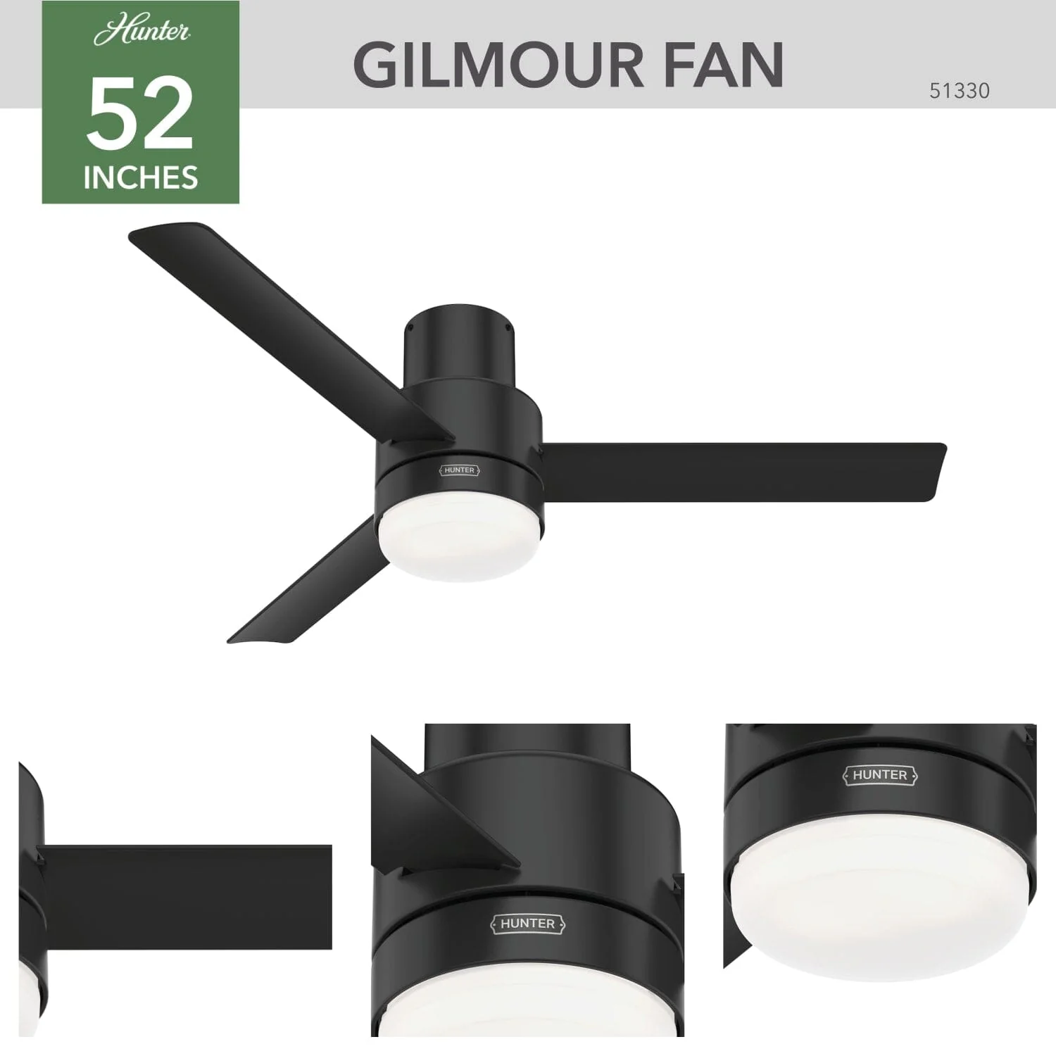 Gilmour Outdoor with LED Light 52 inch 4 Gilmour Outdoor with LED Light 52 inch