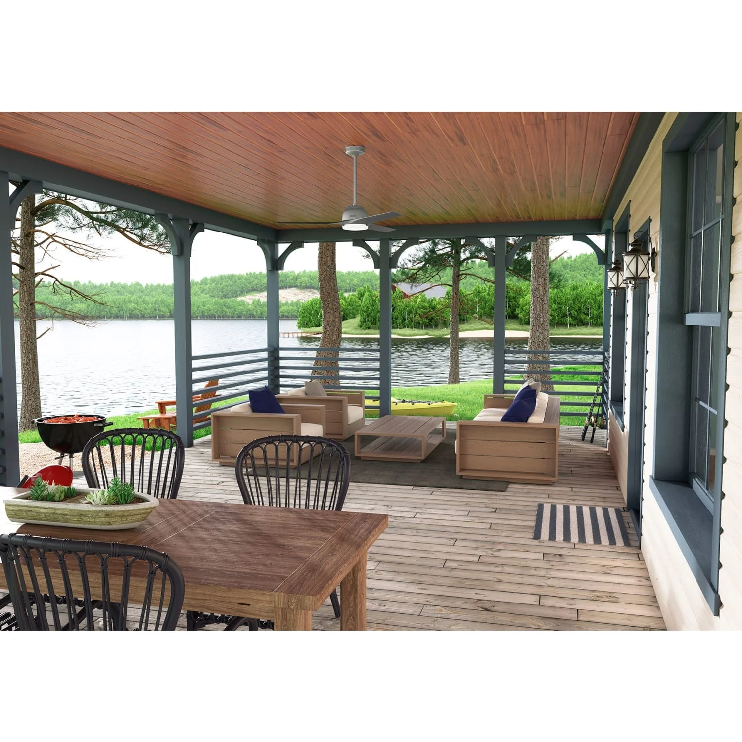 Gallegos Outdoor with Light 52 inch 5 Gallegos Outdoor with Light 52 inch