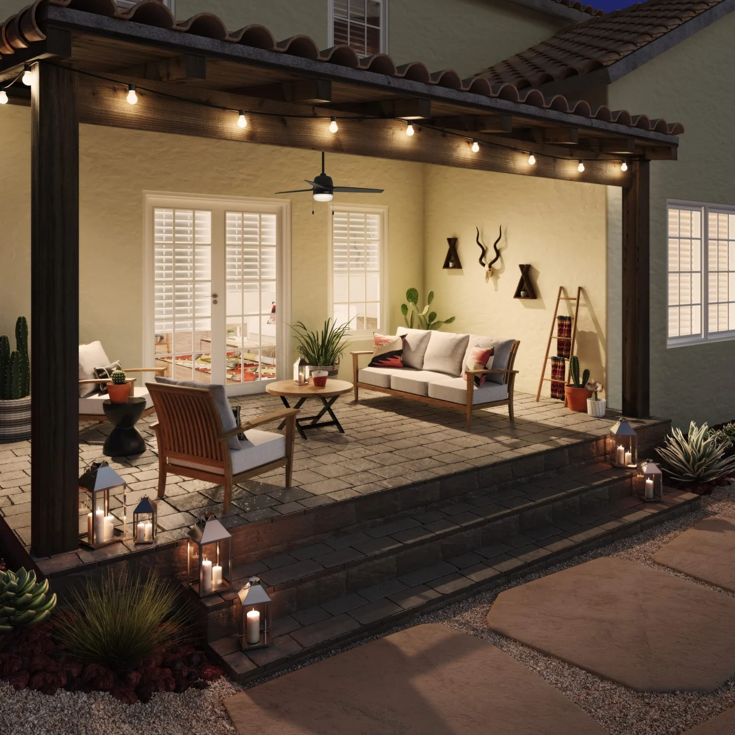 Seawave Outdoor with LED light 52 inch 3 Seawave Outdoor with LED light 52 inch