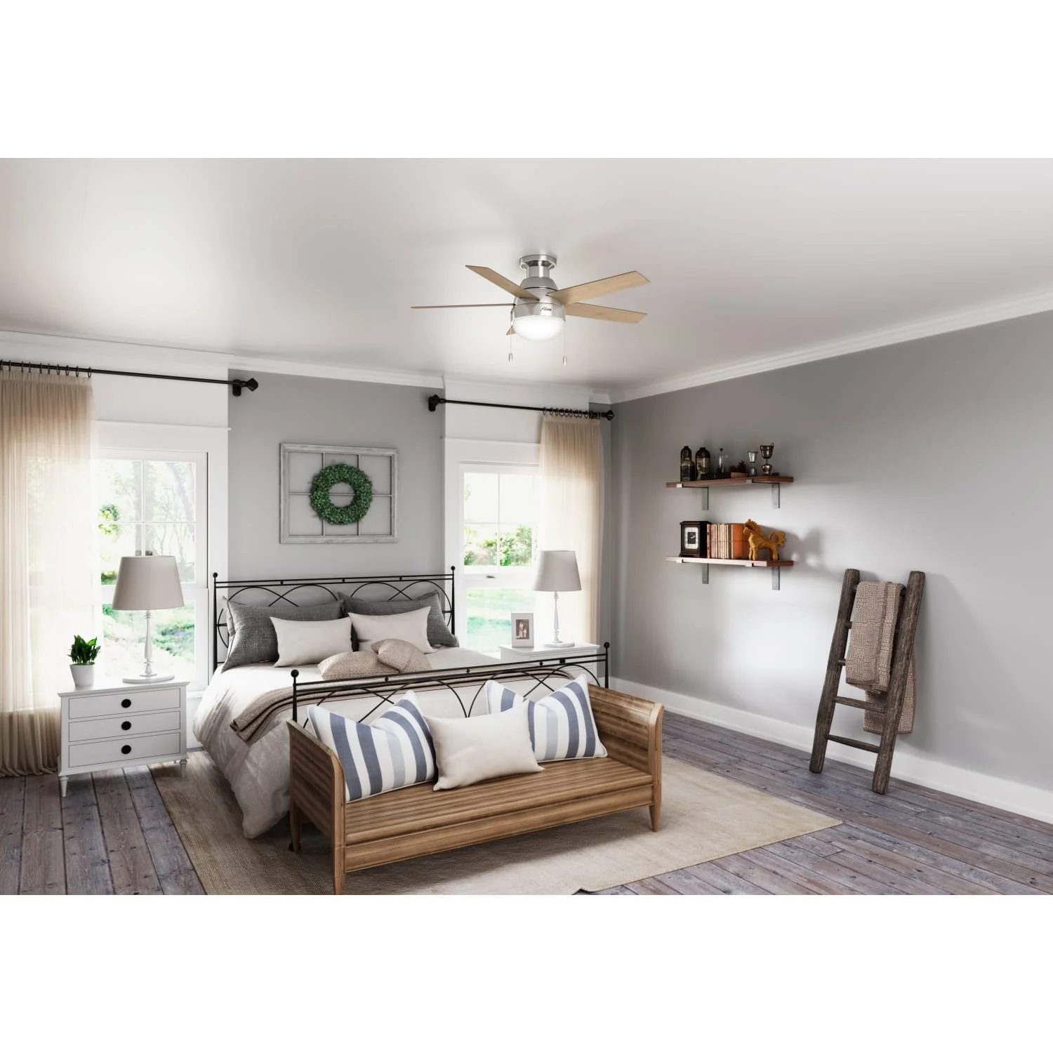 Anslee Low Profile with LED Light 46 inch 15 Anslee Low Profile with LED Light 46 inch