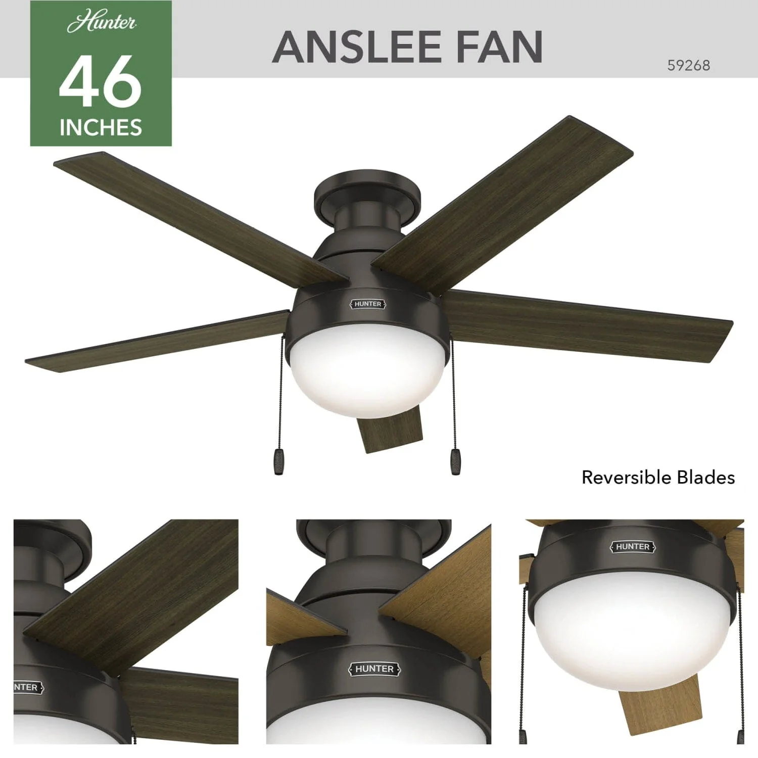 Anslee Low Profile with LED Light 46 inch 9 Anslee Low Profile with LED Light 46 inch