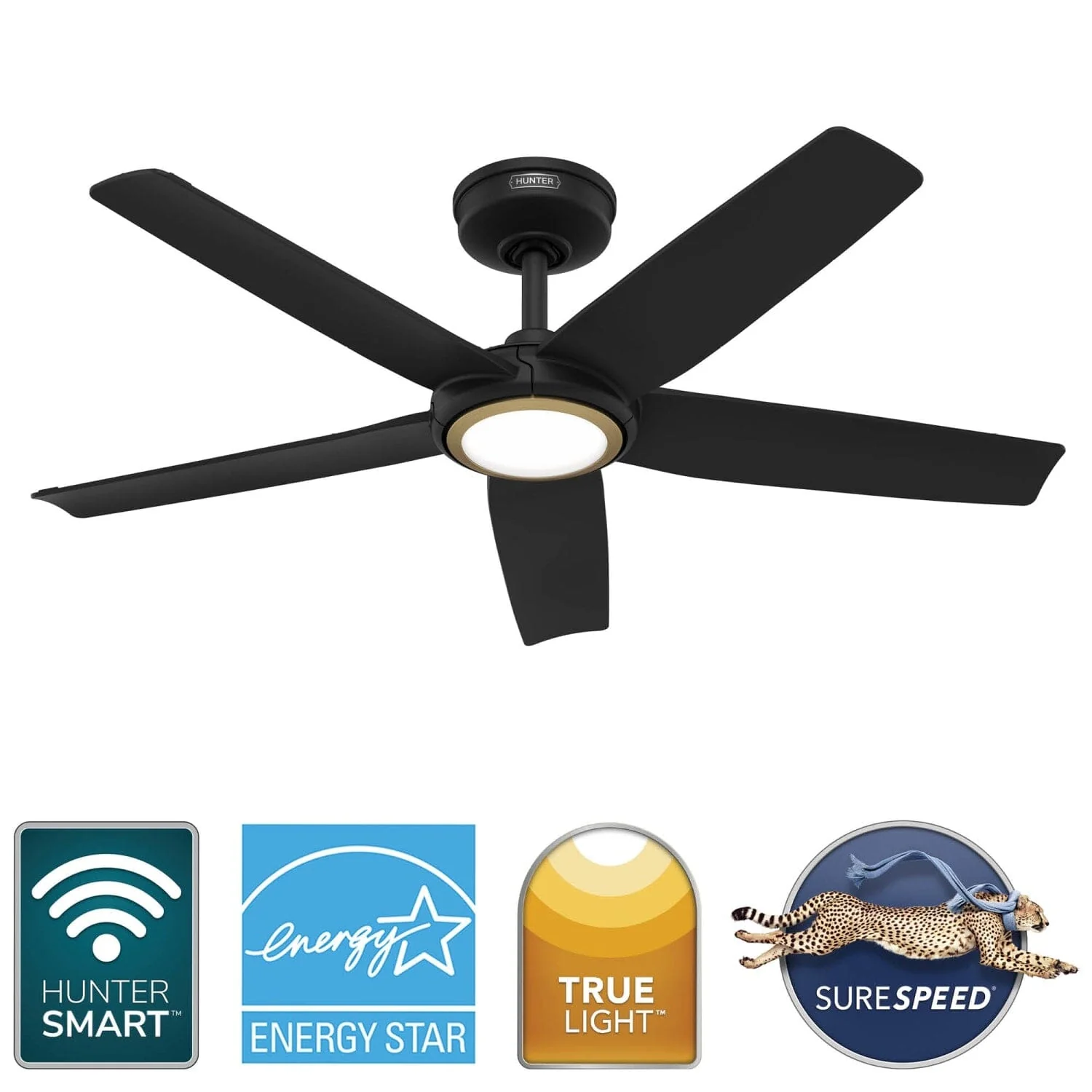 ZenTech 5 Blade Indoor/Outdoor Smart Fan 44in 34 ZenTech 5 Blade Indoor/Outdoor Smart Fan 44in
