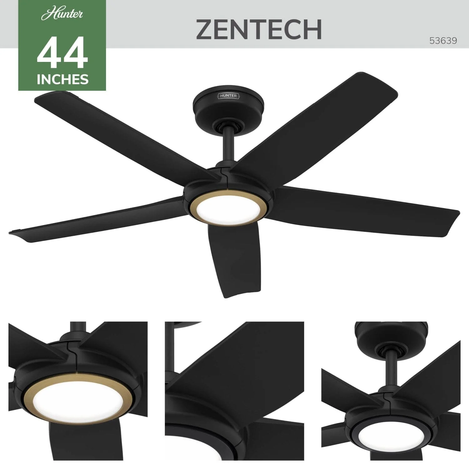 ZenTech 5 Blade Indoor/Outdoor Smart Fan 44in 6 ZenTech 5 Blade Indoor/Outdoor Smart Fan 44in