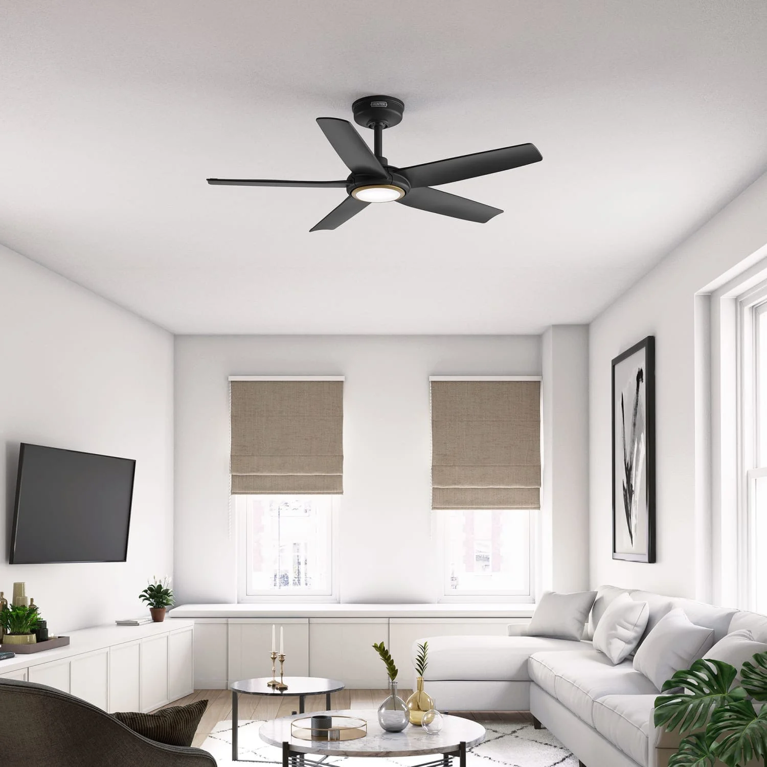 ZenTech 5 Blade Indoor/Outdoor Smart Fan 44in 8 ZenTech 5 Blade Indoor/Outdoor Smart Fan 44in