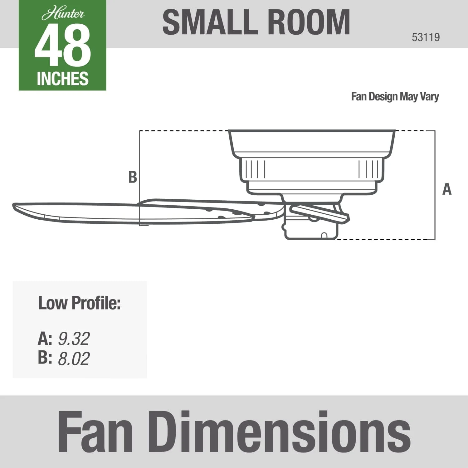 Sea Wind Outdoor Low Profile 48 inch 13 Sea Wind Outdoor Low Profile 48 inch