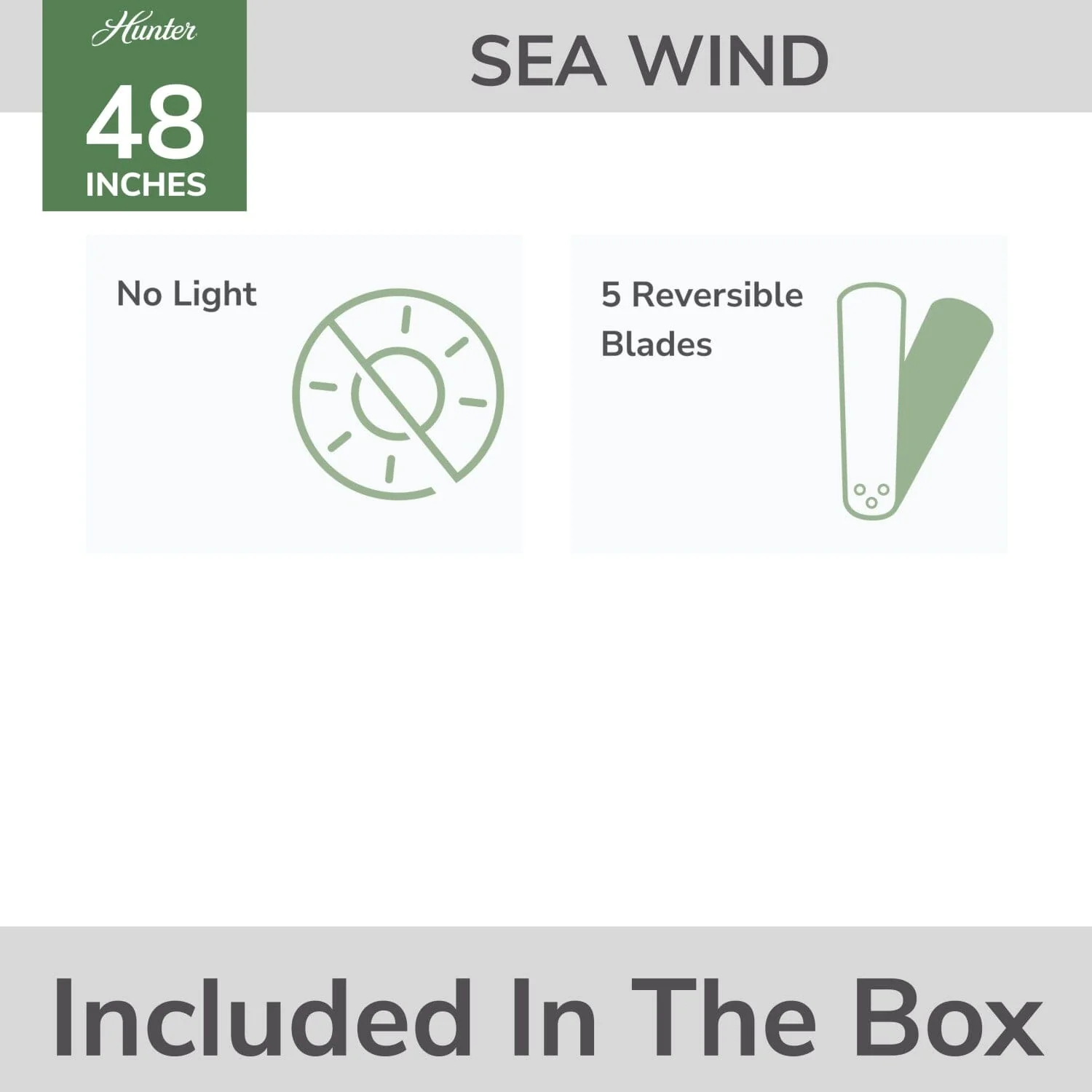 Sea Wind Outdoor Low Profile 48 inch 16 Sea Wind Outdoor Low Profile 48 inch