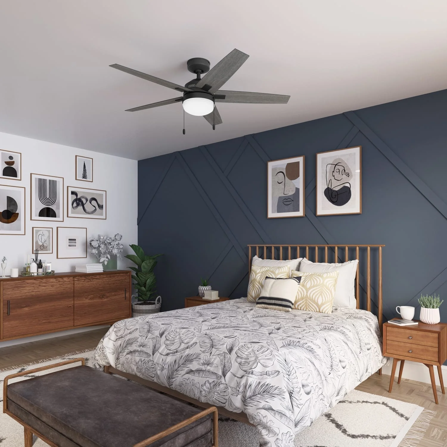 44in Indoor Ceiling Fan with LED Light 3 44in Indoor Ceiling Fan with LED Light