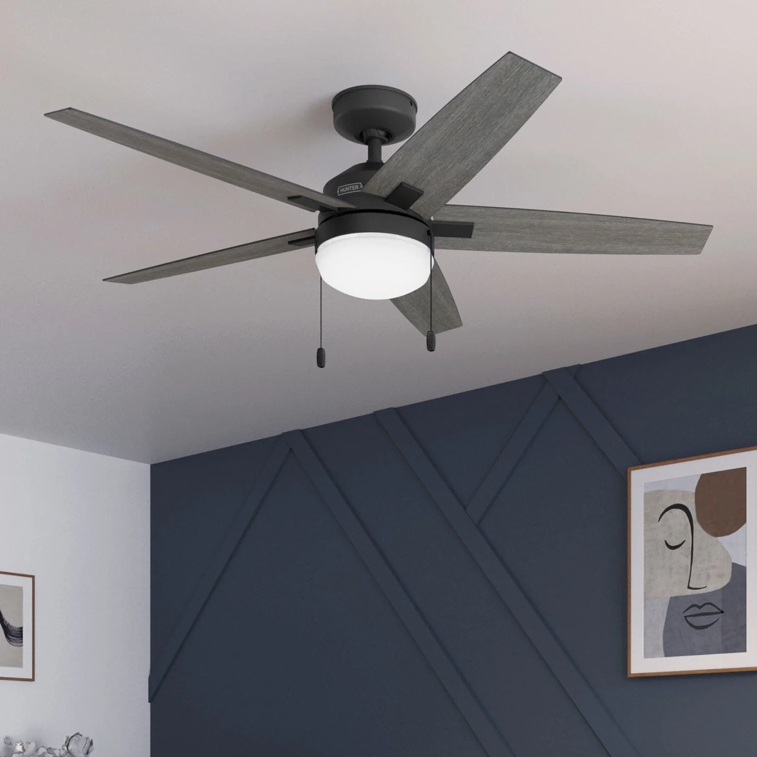 44in Indoor Ceiling Fan with LED Light 4 44in Indoor Ceiling Fan with LED Light