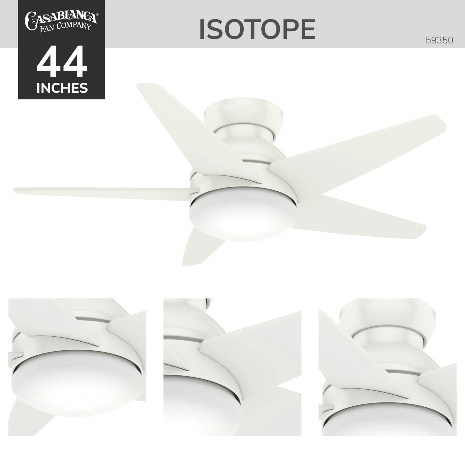 Isotope Low Profile with LED Light 44 inch 5 Isotope Low Profile with LED Light 44 inch