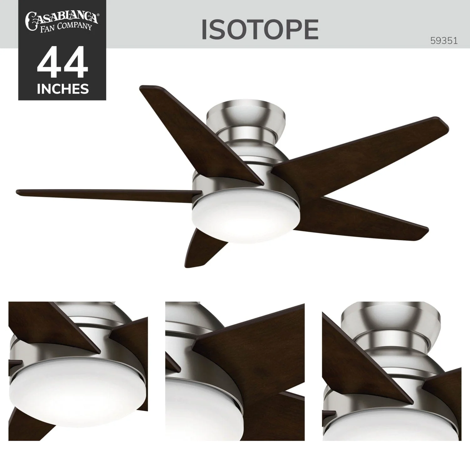 Isotope Low Profile with LED Light 44 inch 7 Isotope Low Profile with LED Light 44 inch