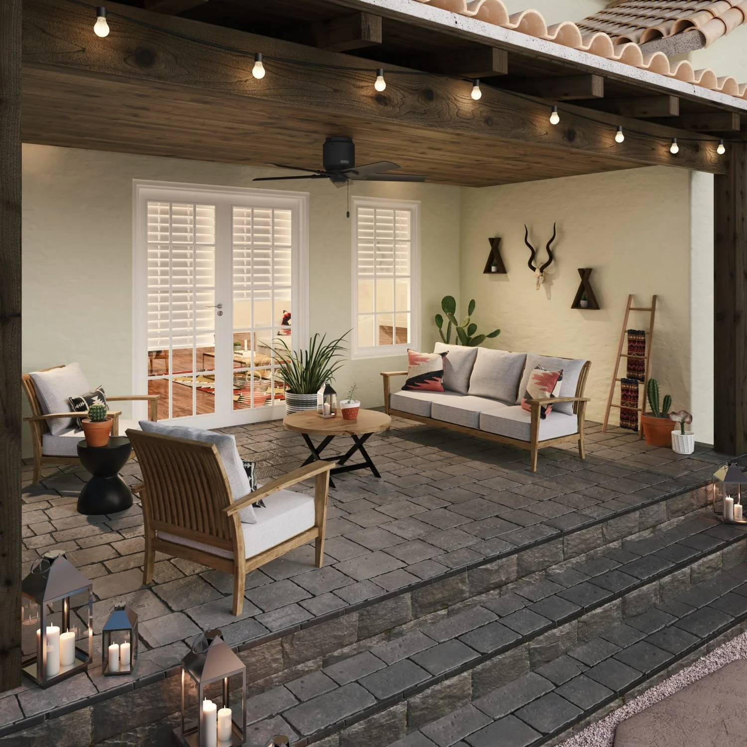 Terrace Cove Outdoor 44 inch 6 Terrace Cove Outdoor 44 inch