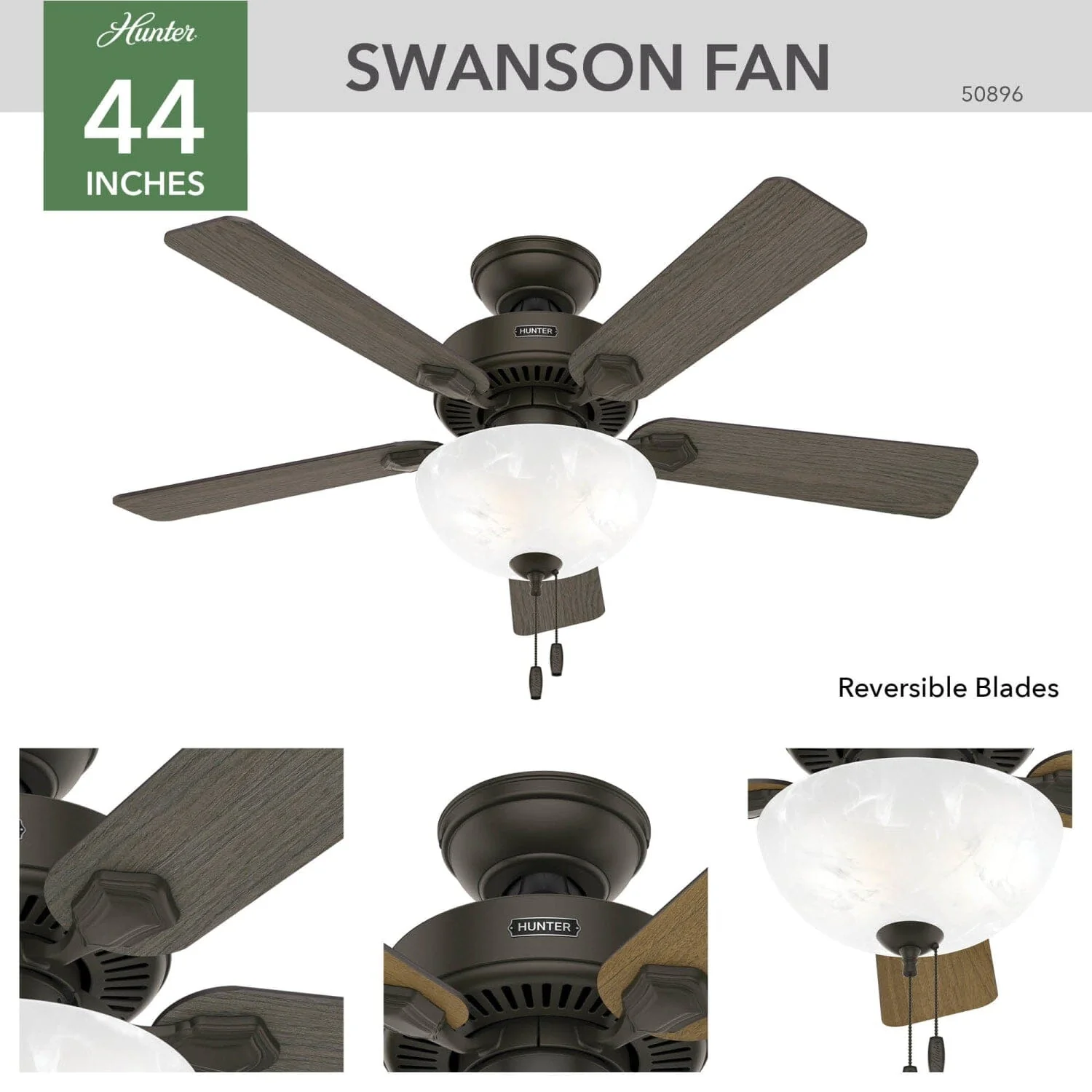 Swanson with LED Bowl 44 in 8 Swanson with LED Bowl 44 in