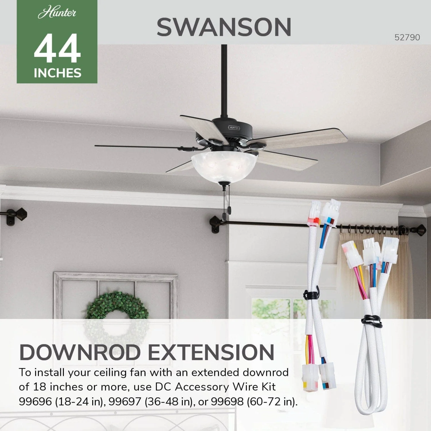 Swanson ENERGY STAR with LED Bowl 44 inch 53 Swanson ENERGY STAR with LED Bowl 44 inch