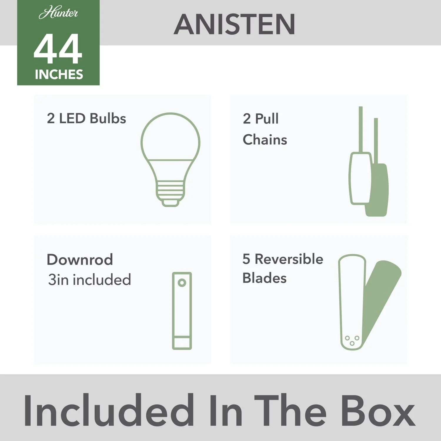 Anisten ENERGY STAR with LED Light 44 inch 18 Anisten ENERGY STAR with LED Light 44 inch